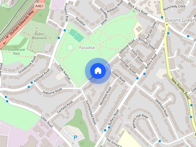 House for rent in Dixons Green, West Midlands