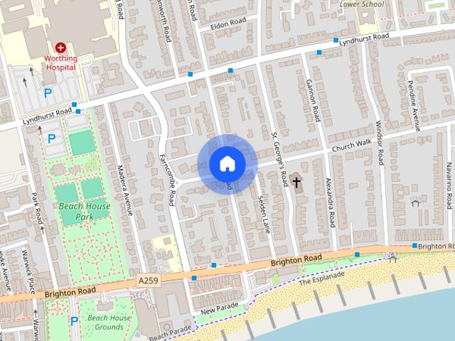 Apartment for rent in Worthing, West Sussex
