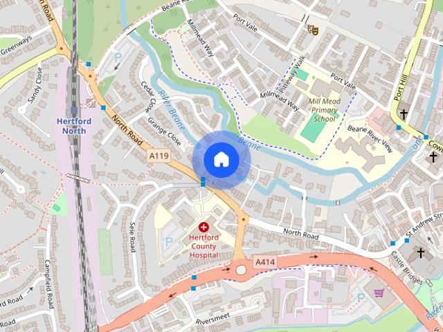 Apartment for rent in Hertford, Colliers End