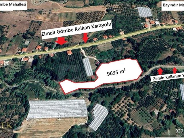 Bayındır, Kaş içerisinde satılık Arsa
