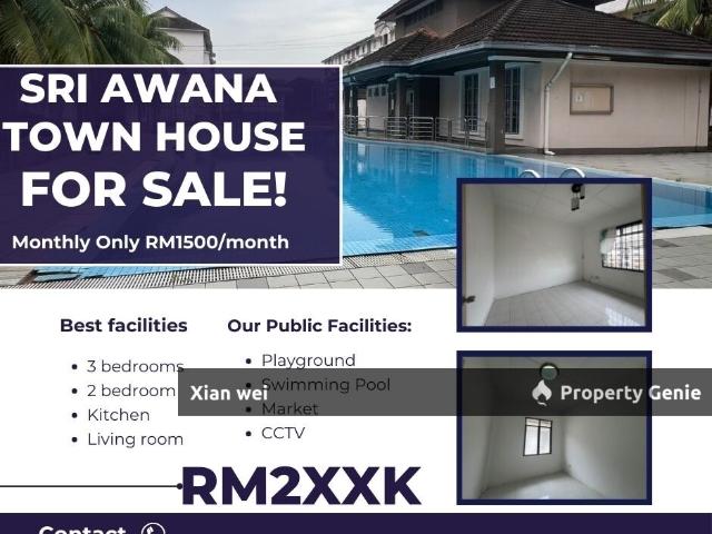 Serviced Residence for sale in Pulai, Bukit Ledang
