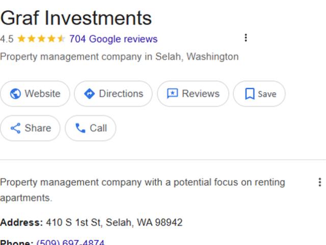 Apartment for rent in Selah, Washington