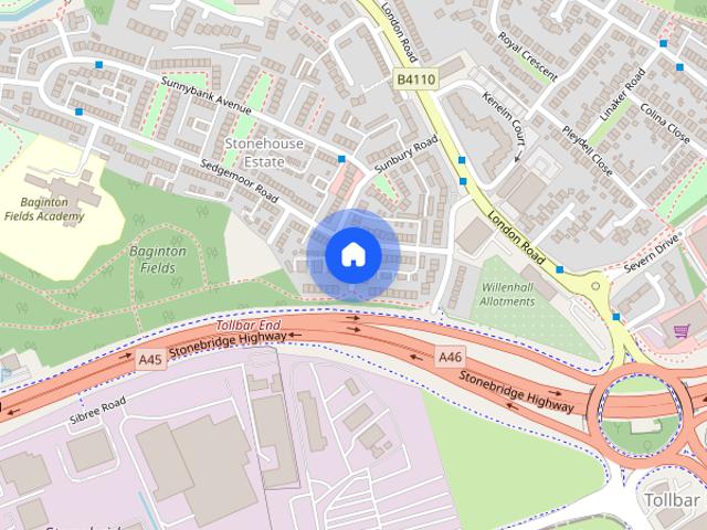 House for rent in Tollbar End, West Midlands