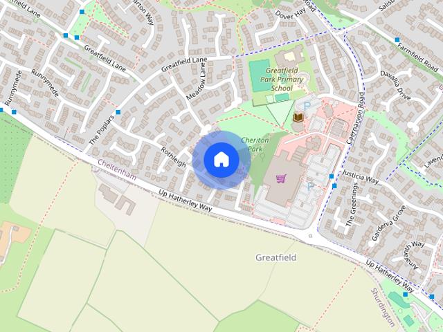 House for rent in Hatherley, Cheltenham
