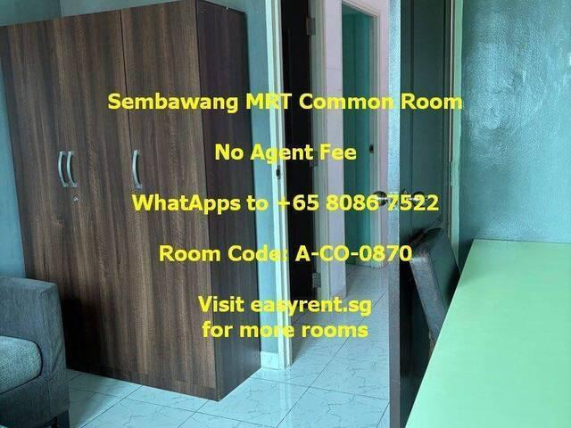 Room for rent in Sembawang, 23 North West