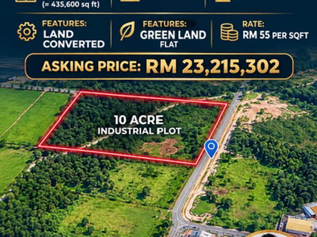 Warehouse for sale in Kajang, Langat