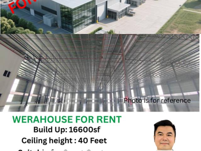 Warehouse for rent in Kajang, Langat