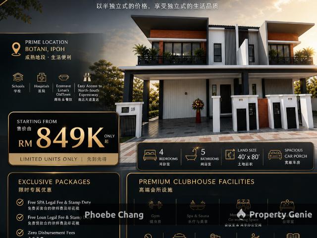 Residential House for sale in Perak, Tanjong Ipoh