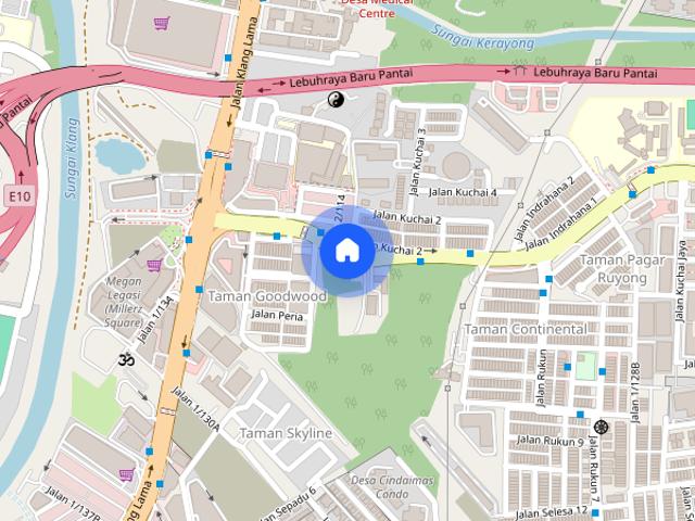 House for rent in Taman Goodwood, Kuala Lumpur