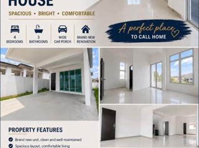 Residential House for rent in Wellesley, Penang