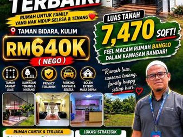 Residential House for sale in Kulim, Kedah