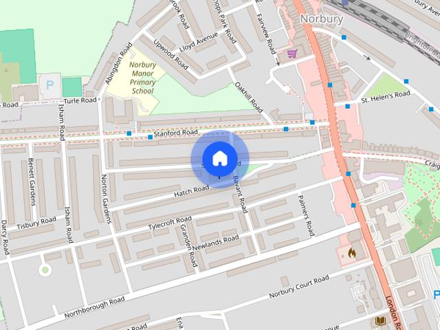 Apartment for rent in London Borough of Croydon, Norbury