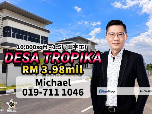 Warehouse for sale in Kulai