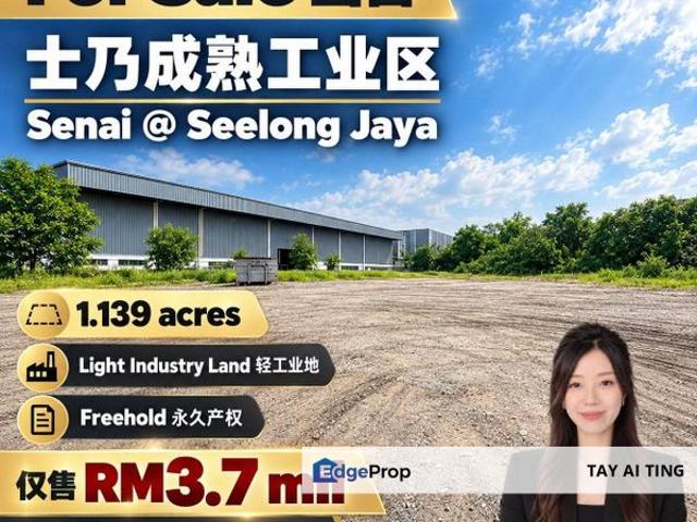 Warehouse for sale in Taman Bintang Utama, Kulai