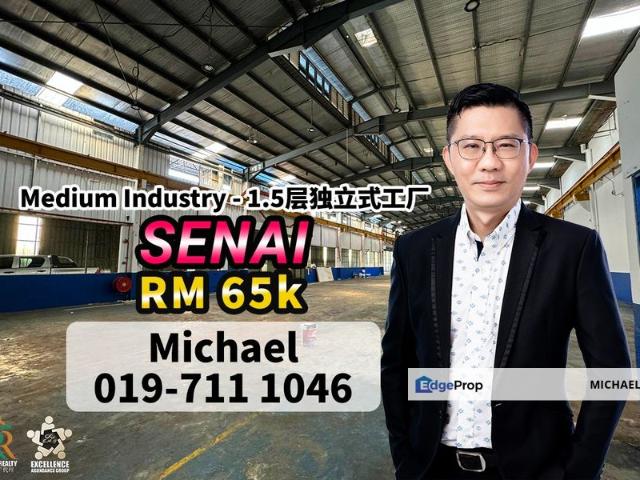 Warehouse for rent in Kulai