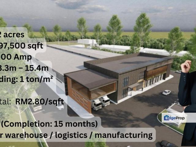 Warehouse for rent in Johor