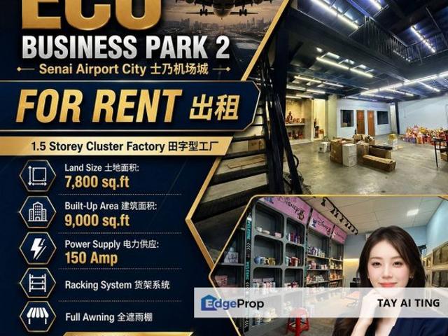 Warehouse for rent in Johor