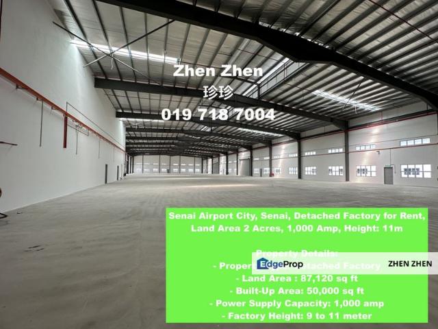 Warehouse for rent in Kulai, Johor