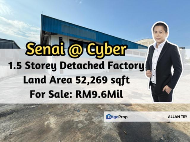 Warehouse for sale in Kulai, Johor