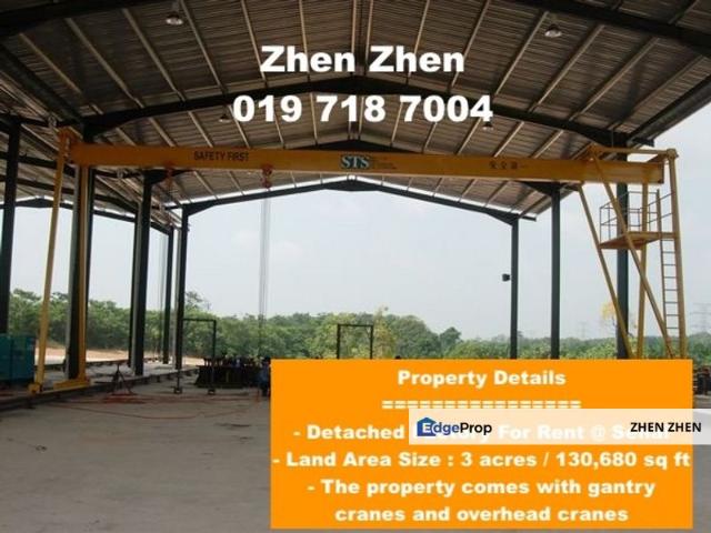 Warehouse for rent in Kulai, Johor