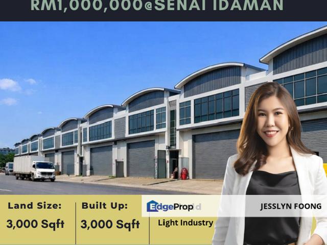 Warehouse for sale in Kulai, Johor
