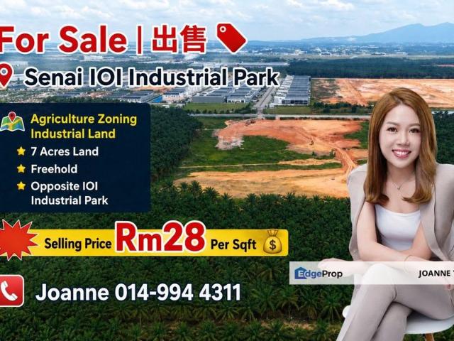 Warehouse for sale in Kulai, Johor