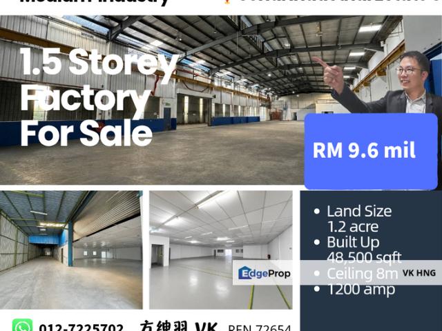 Warehouse for sale in Kulai, Johor