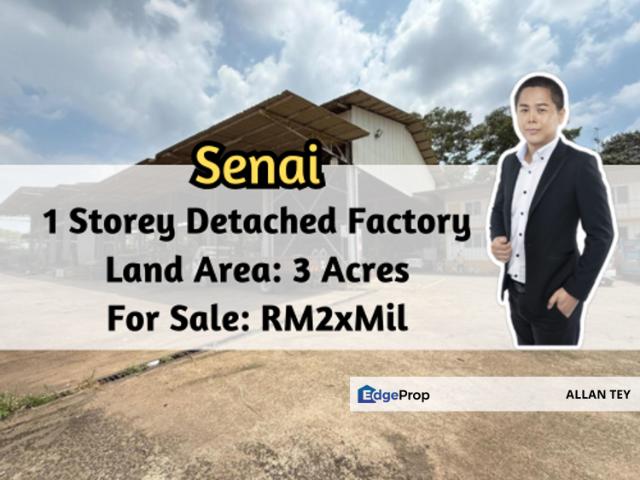 Warehouse for sale in Kulai, Johor
