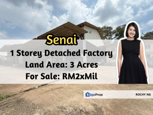 Warehouse for sale in Kulai, Johor