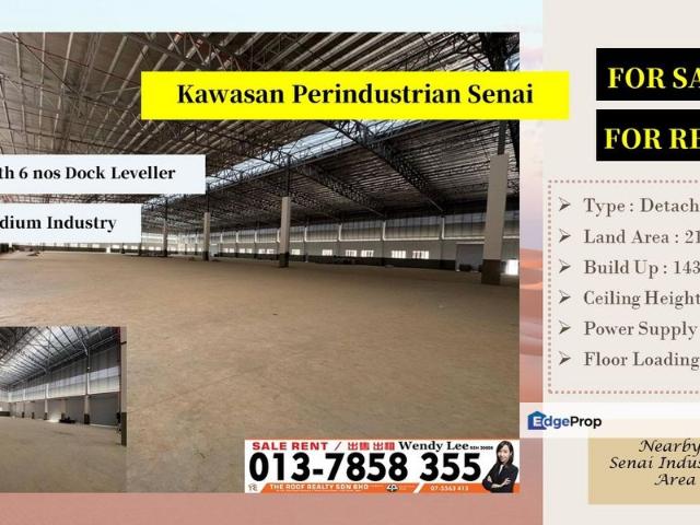 Warehouse for rent in Kulai, Johor