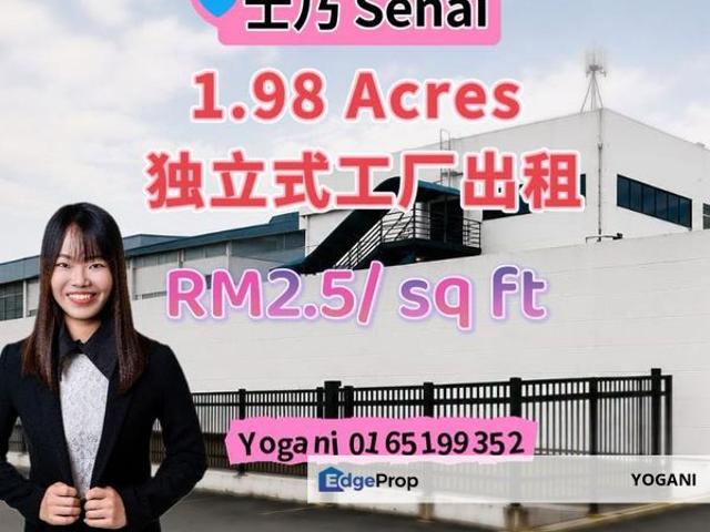 Warehouse for rent in Kulai, Johor