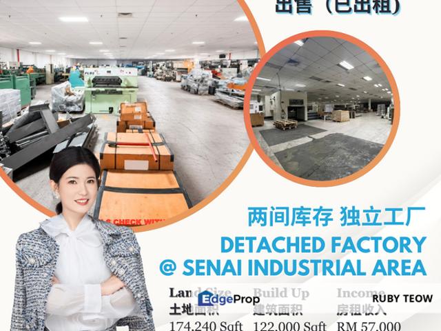 Warehouse for sale in Kulai, Johor