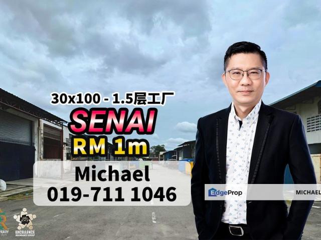 Warehouse for sale in Kulai, Johor