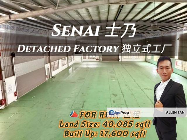 Warehouse for rent in Kulai, Johor