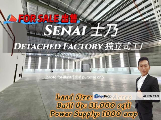 Warehouse for sale in Kulai, Johor