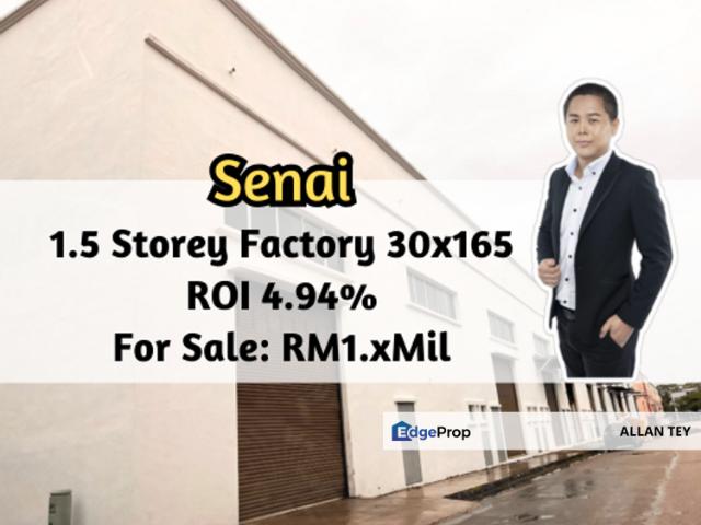 Warehouse for sale in Kulai, Johor