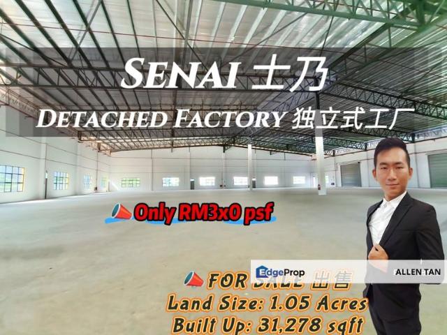 Warehouse for sale in Kulai, Johor