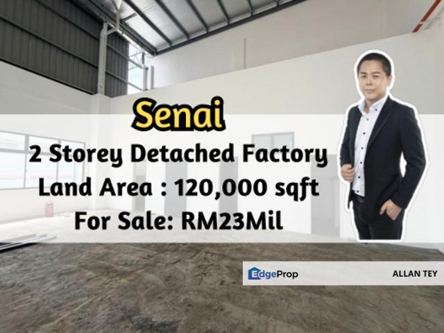 Warehouse for sale in Kulai, Johor