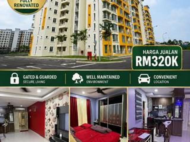 Apartment for sale in Sendayan Village, Negeri Sembilan