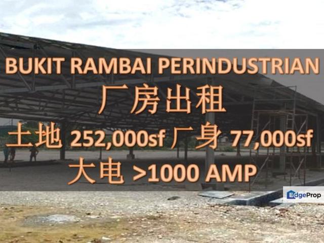 Warehouse for rent in Sendayan Village, Negeri Sembilan