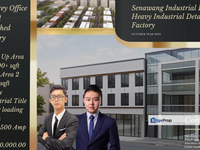 Warehouse for rent in Sendayan Village, Negeri Sembilan