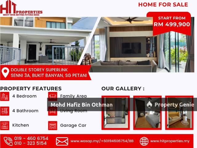 Terraced House for sale in Sungai Petani, Kuala Muda