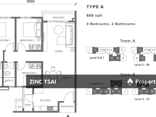 Serviced Residence for rent in Tanjong Sepat, Selangor