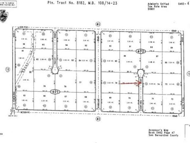 Land for sale in Adelanto, California
