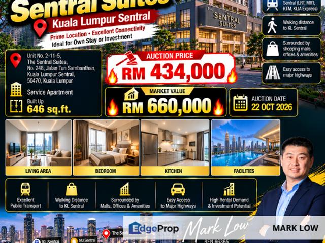 Condominium for sale in Brickfields, Kuala Lumpur
