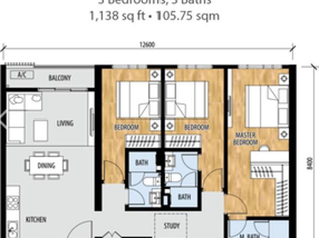 Apartment for rent in Country Heights Damansara, Kuala Lumpur