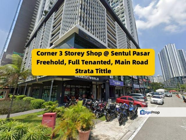 Shop for sale in Sentul, Kuala Lumpur