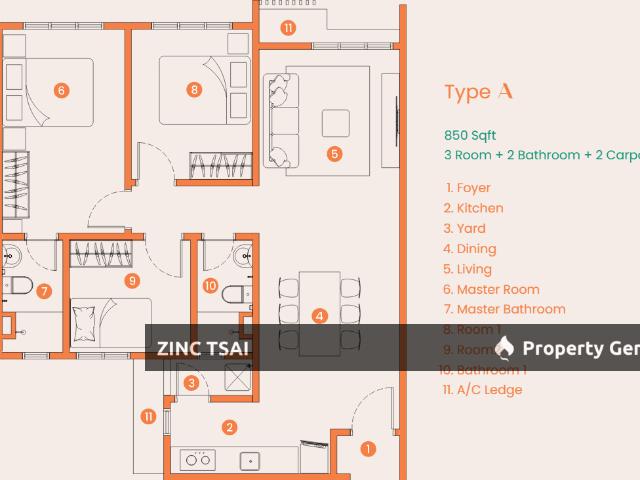 Serviced Residence for rent in Seksyen U5, Shah Alam