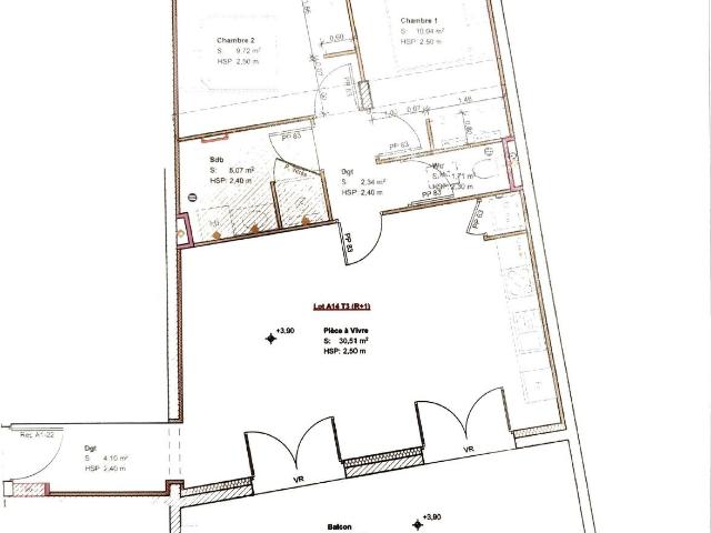 Appartement vente à Vienne, Septème