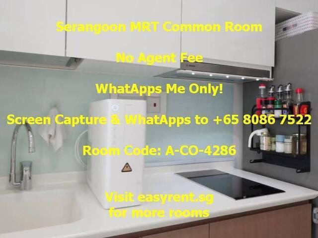 Room for rent in Hougang